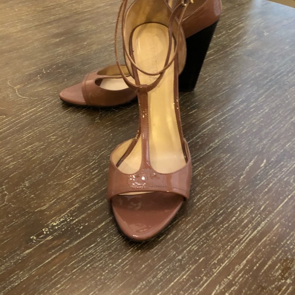 BURBERRY Prorsum wedge heels nude shoes - Picture 6 of 9